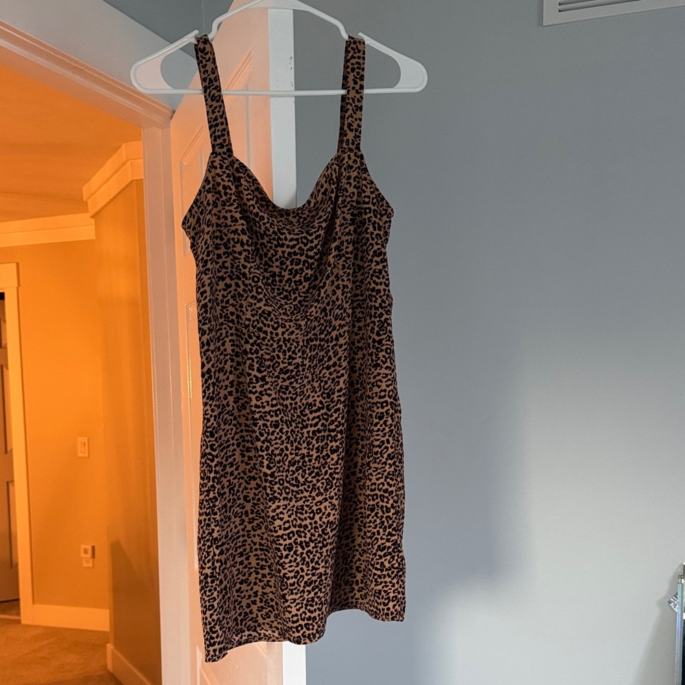 BP Leopard Print Mini Dress